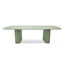 CDT12601-KT 2.4m Outdoor Dining Table - Sand Green