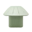 CDT12601-KT 2.4m Outdoor Dining Table - Sand Green