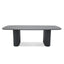 CDT12602-KT 2.4m Outdoor Dining Table - Sand Dark Grey