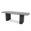 CDT12602-KT 2.4m Outdoor Dining Table - Sand Dark Grey