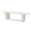 CDT12603-KT 3m Outdoor Dining Table - Cream White