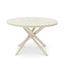 CDT12613-KT 1.2m Outdoor Round Dining Table - Cream White