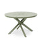 CDT12614-KT 1.2m Outdoor Round Dining Table - Sand Green