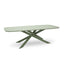 CDT12616-KT 2.4m Outdoor Dining Table - Sand Green