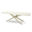 CDT12617-KT 2.4m Outdoor Dining Table - Cream White