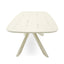 CDT12617-KT 2.4m Outdoor Dining Table - Cream White
