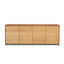 CDT12635-MA 2.1m Tassie Oak Buffet Unit - Natural