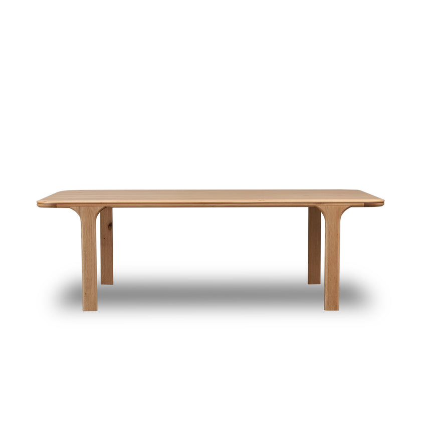 CDT12637-MA 2.1m Messmate Dining Table - Natural