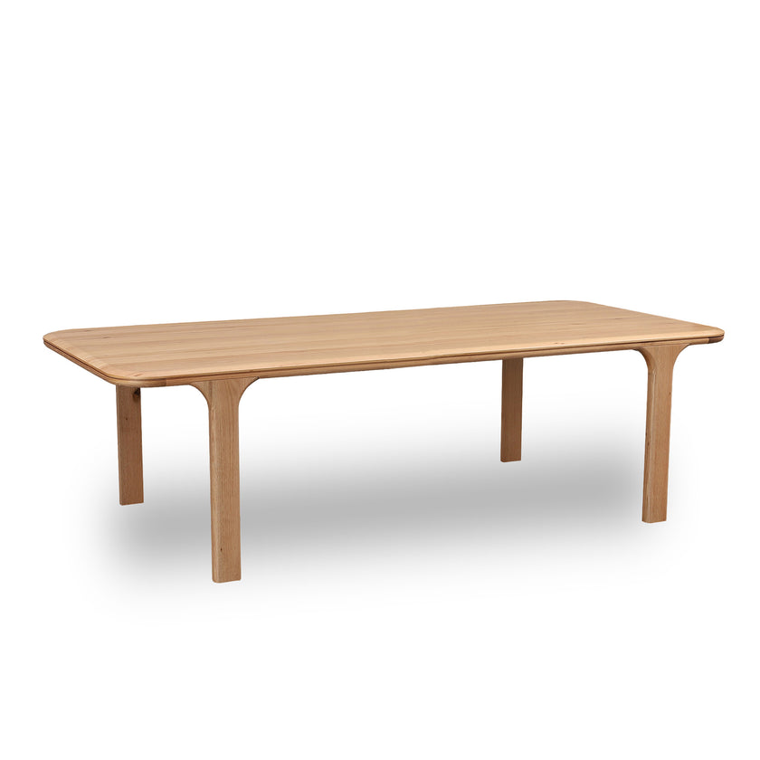CDT12638-MA 2.4m Messmate Dining Table - Natural