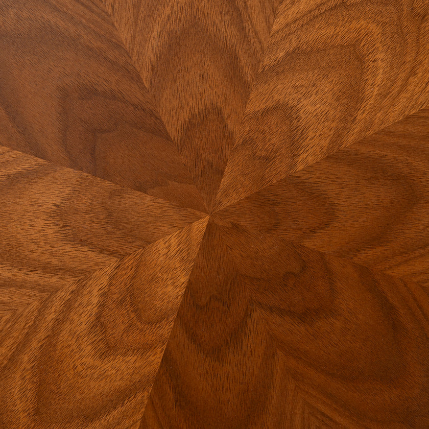 CDT12649-DR 1.2m Round Dining Table - Walnut