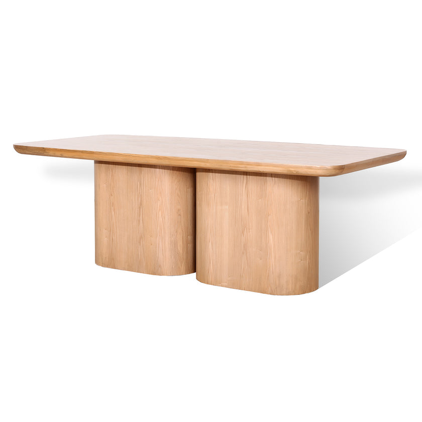 CDT12663-NI 2.2m Dining Table - Natural