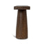 CDT12676-NA 1.83m Elm Console Table - Dark Brown