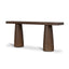 CDT12676-NA 1.83m Elm Console Table - Dark Brown