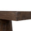CDT12676-NA 1.83m Elm Console Table - Dark Brown