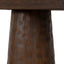 CDT12676-NA 1.83m Elm Console Table - Dark Brown