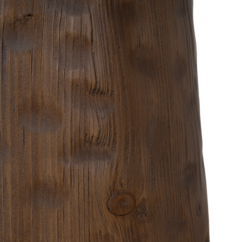CDT12676-NA 1.83m Elm Console Table - Dark Brown