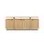 CDT12695-MA 2.1m Buffet Unit - NZ Natural Ash