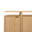 CDT12695-MA 2.1m Buffet Unit - NZ Natural Ash