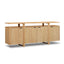 CDT12695-MA 2.1m Buffet Unit - NZ Natural Ash