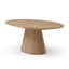 CDT12714-RX 1.83m Oval Dining Table - Ash Natural