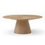 CDT12714-RX 1.83m Oval Dining Table - Ash Natural