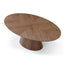 CDT12715-RX 1.83m Oval Dining Table - Walnut