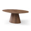 CDT12715-RX 1.83m Oval Dining Table - Walnut