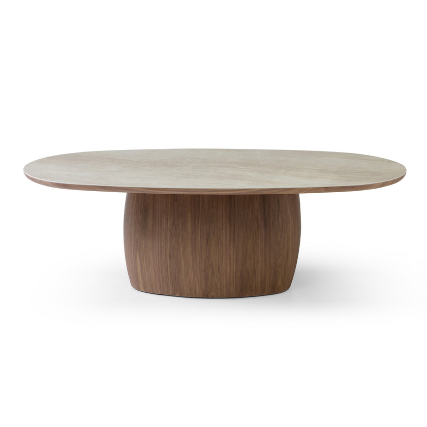 CDT12719-RX 2.3m Dining Table - Walnut