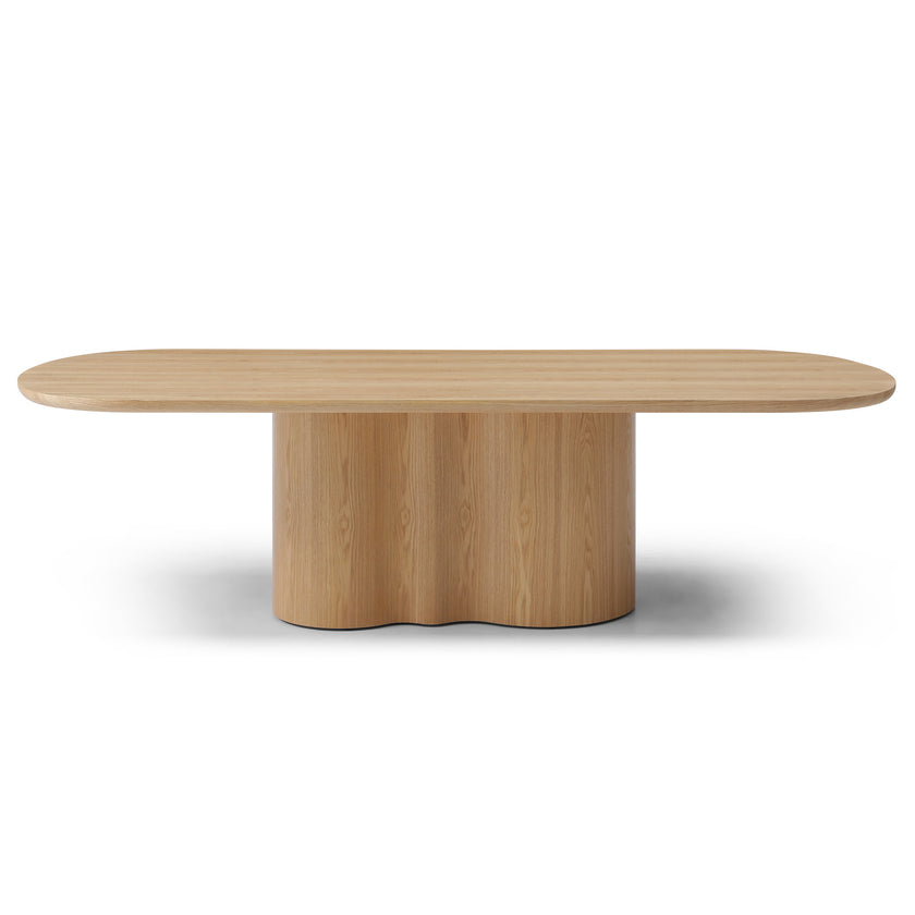 CDT12724-RX 2.7m Oval Dining Table - Ash Natural