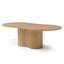 CDT12726-RX 2.39m Freeform Dining Table - Ash Natural