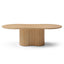 CDT12726-RX 2.39m Freeform Dining Table - Ash Natural