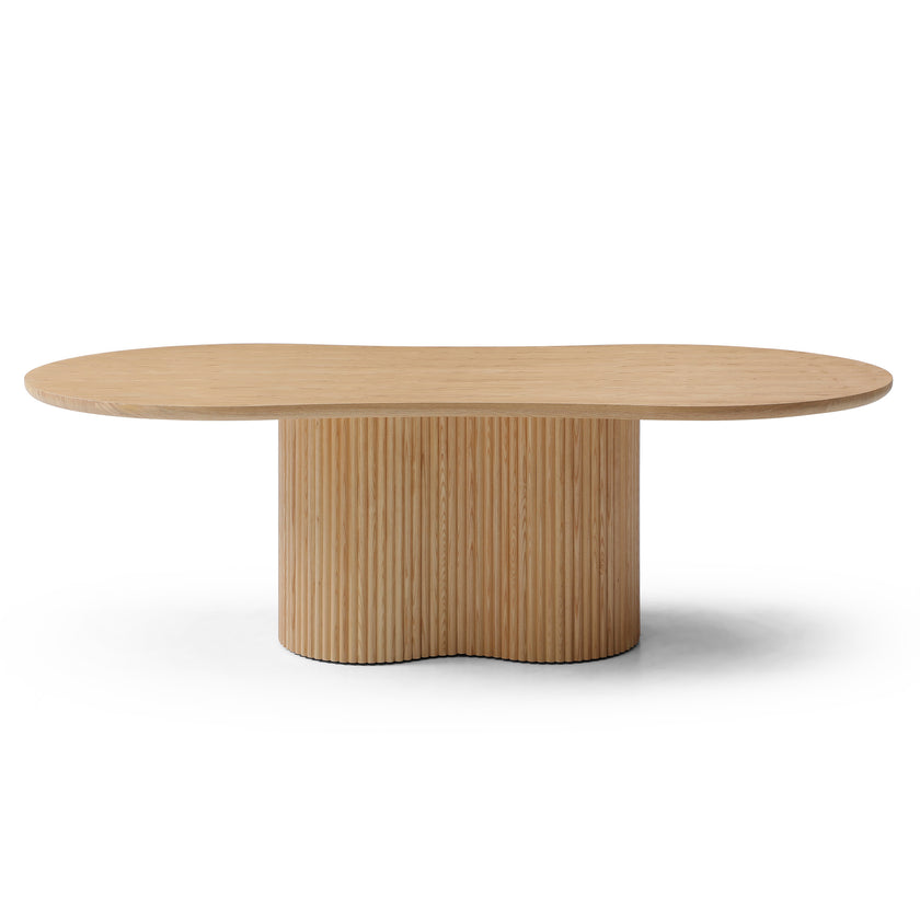 CDT12726-RX 2.39m Freeform Dining Table - Ash Natural