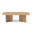 CDT12728-RX 2.4m Dining Table - Ash Natural