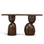 CDT12748-NI 1.6m Elm Console Table - Walnut