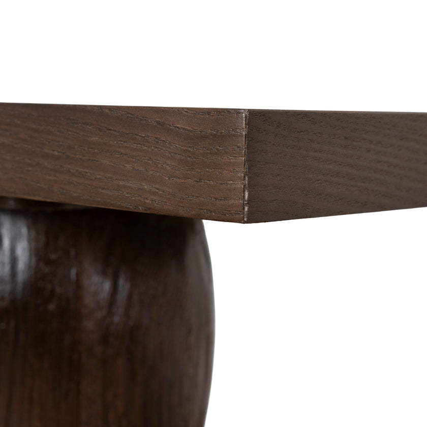 CDT12748-NI 1.6m Elm Console Table - Walnut