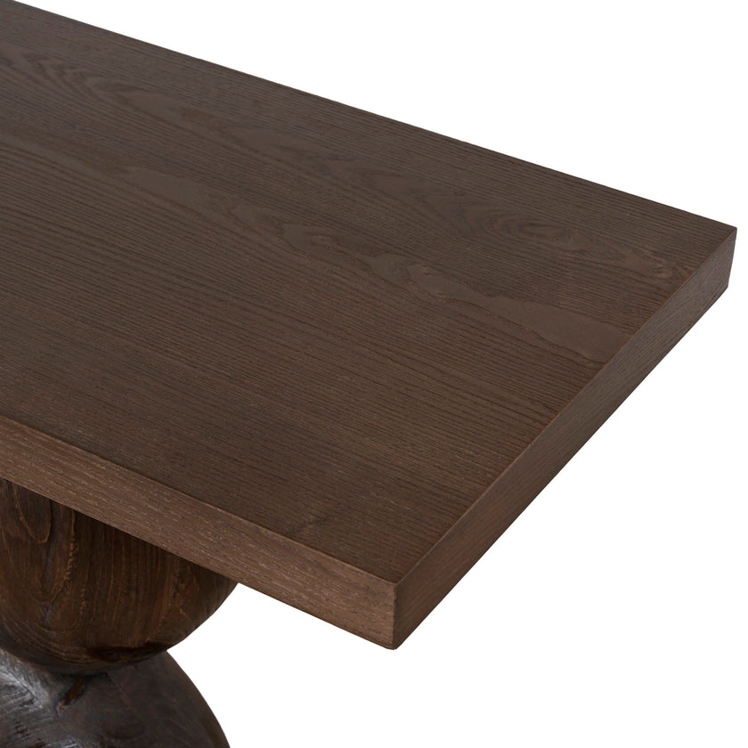 CDT12748-NI 1.6m Elm Console Table - Walnut