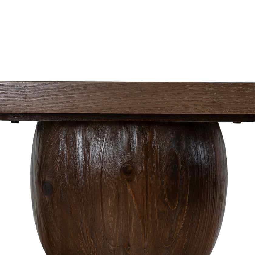 CDT12748-NI 1.6m Elm Console Table - Walnut