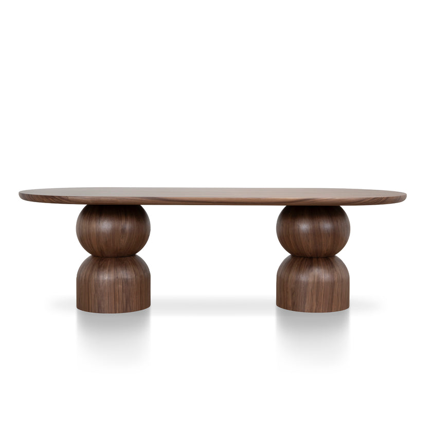 CDT12750-CN 2.5m Dining Table - Walnut