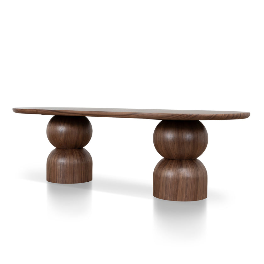 CDT12750-CN 2.5m Dining Table - Walnut