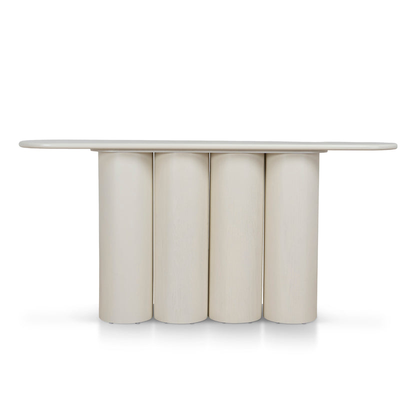 CDT12755-DW 1.7m Console Table - Ivory Oat
