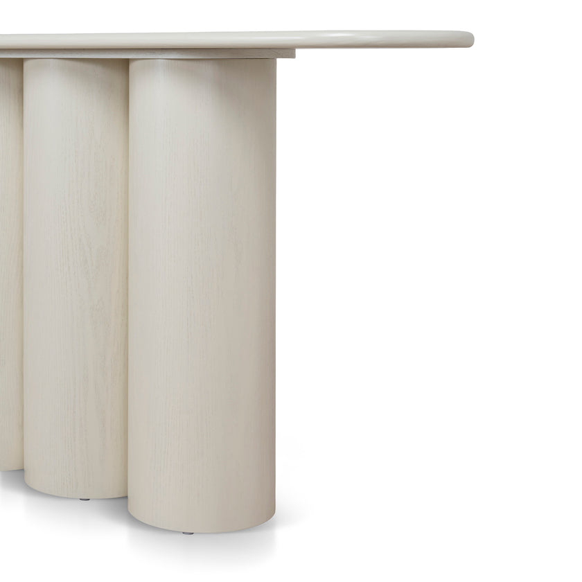 CDT12755-DW 1.7m Console Table - Ivory Oat