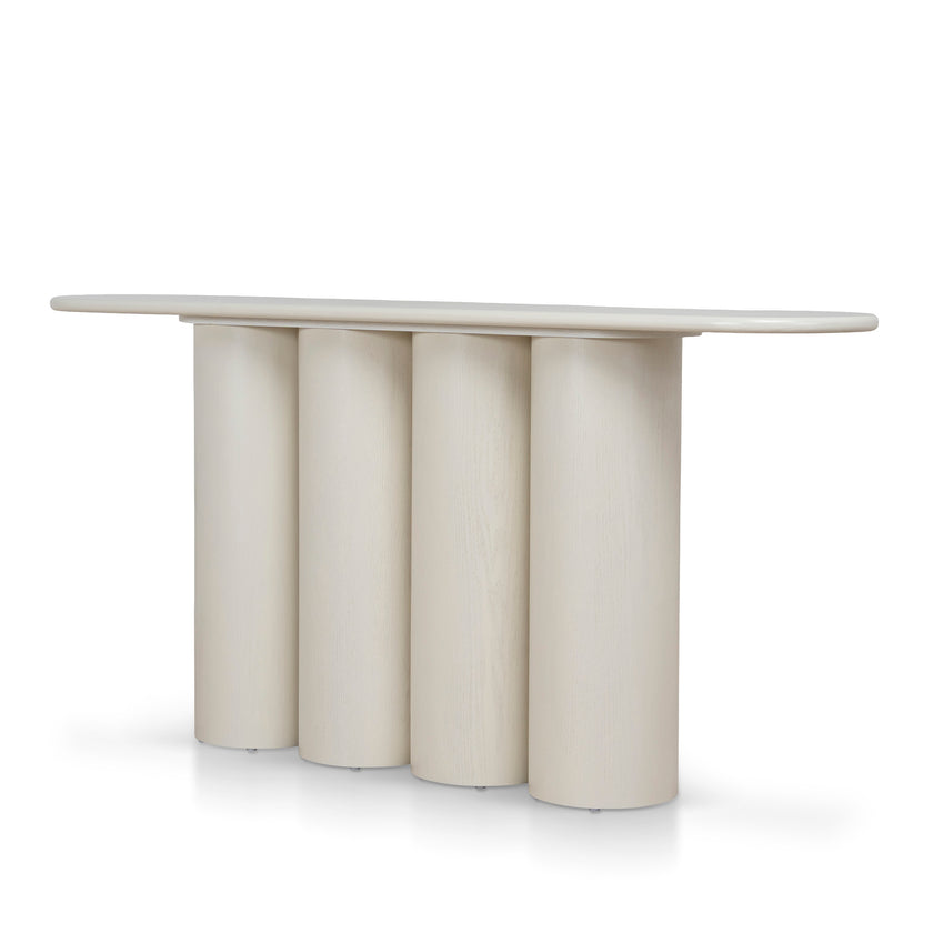 CDT12755-DW 1.7m Console Table - Ivory Oat