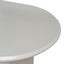CDT12756-DW 1.8m Oval Dining Table - Ivory Oat