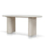 CDT12756-DW 1.8m Oval Dining Table - Ivory Oat