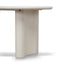 CDT12756-DW 1.8m Oval Dining Table - Ivory Oat