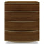 CDT12816-VN 4 Drawer Chest of Drawers - Walnut