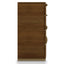 CDT12816-VN 4 Drawer Chest of Drawers - Walnut