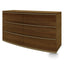 CDT12817-VN 6 Drawer Chest of Drawers - Walnut