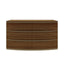 CDT12817-VN 6 Drawer Chest of Drawers - Walnut