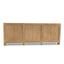 CDT12824-NA 2.2m ELM Sideboard Unit - Natural